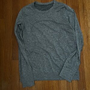 Gray Long Sleeve Sweater